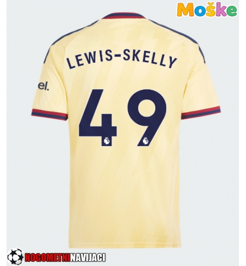 Moške Nogometnih dresov Arsenal Myles Lewis-Skelly #49 Tretji 2026-27 Kratki rokavi Moške Nogometnih dresov Arsenal Myles Lewis-Skelly #49 Tretji 2026-27 Kratki rokavi